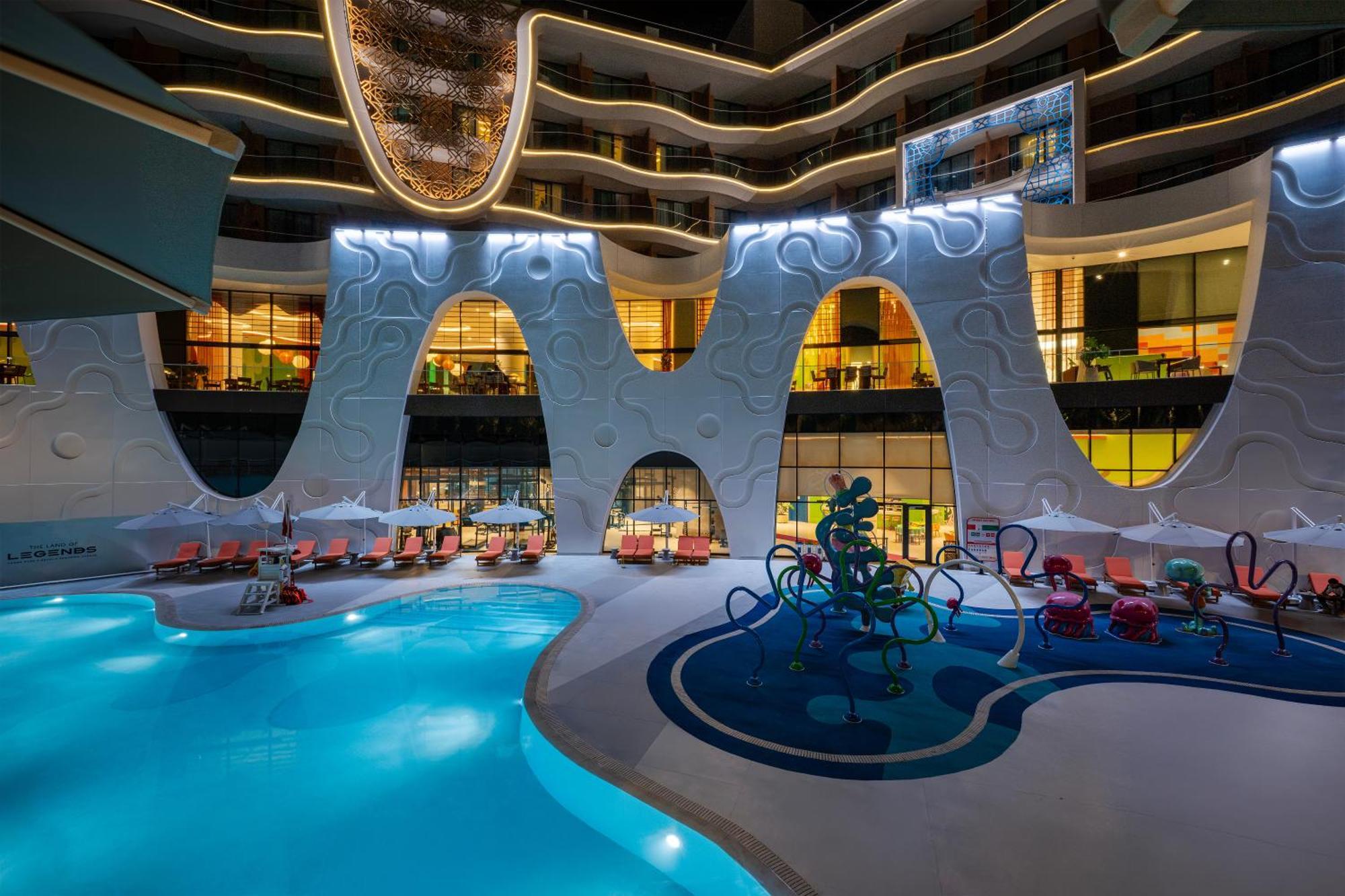 The Land Of Legends Nickelodeon Hotel Antalya Белек Экстерьер фото